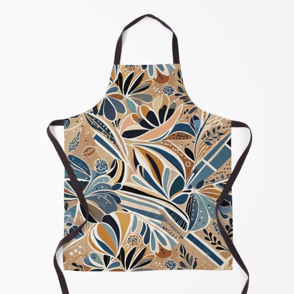 Item preview, Abstract Folk Floral Boho seamless Motif designed and sold by wolfer21.