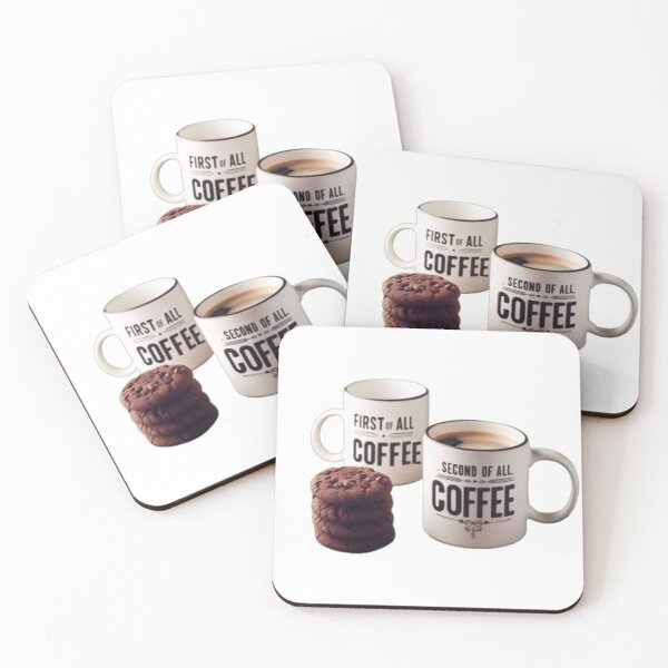 Item preview, First & Second Of All COFFEE designed and sold by bkbh.