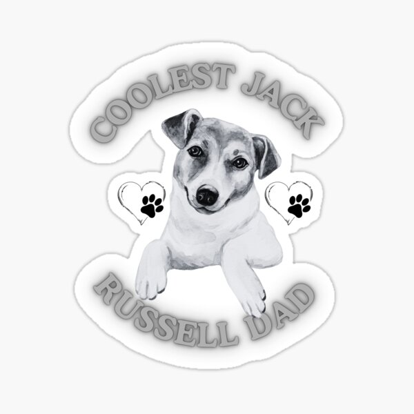 Item preview, coolest jack russel lover quote, jack Russell dad designed and sold by LILY ROSE.