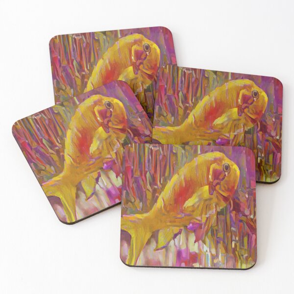 Item preview, Gold Fish In The Sea designed and sold by adelineyeohp.