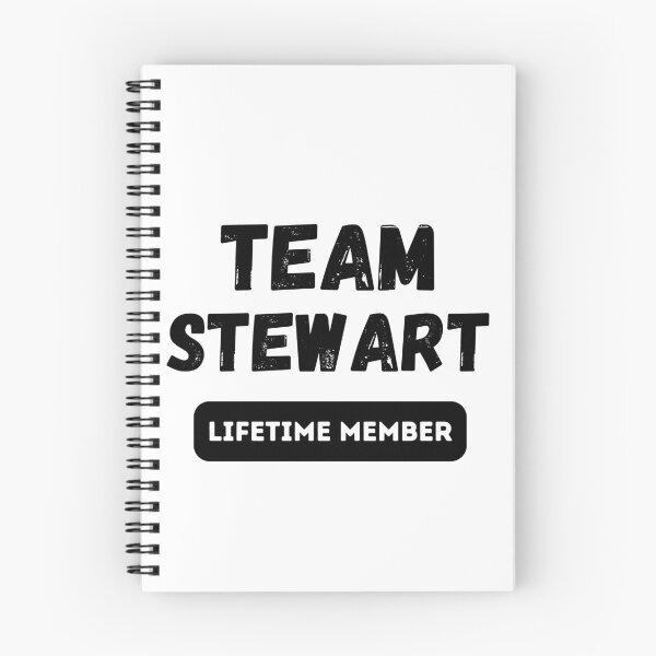 Item preview, Team STEWART Lifetime member family gift designed and sold by IssaraStudio.