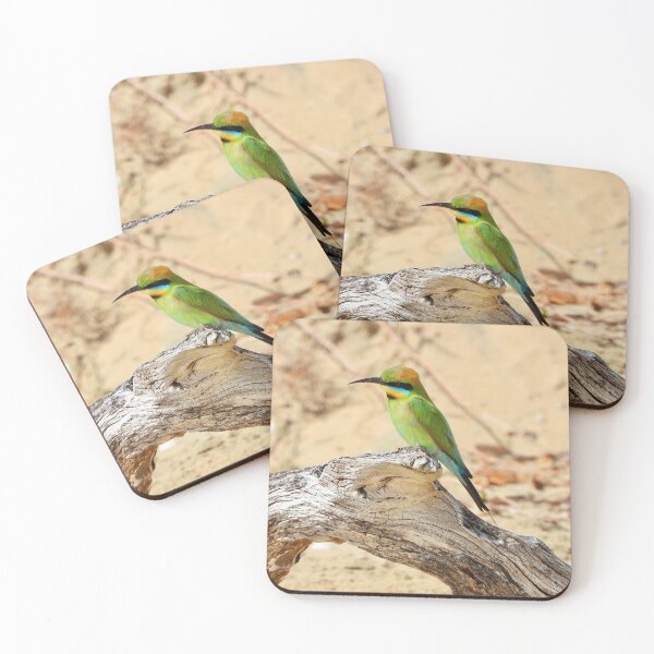 Item preview, Rainbow bee-eater resting on the beach designed and sold by Mark Grimsley.