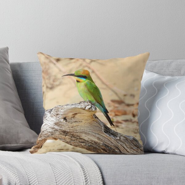 Item preview, Rainbow bee-eater resting on the beach designed and sold by Mark Grimsley.