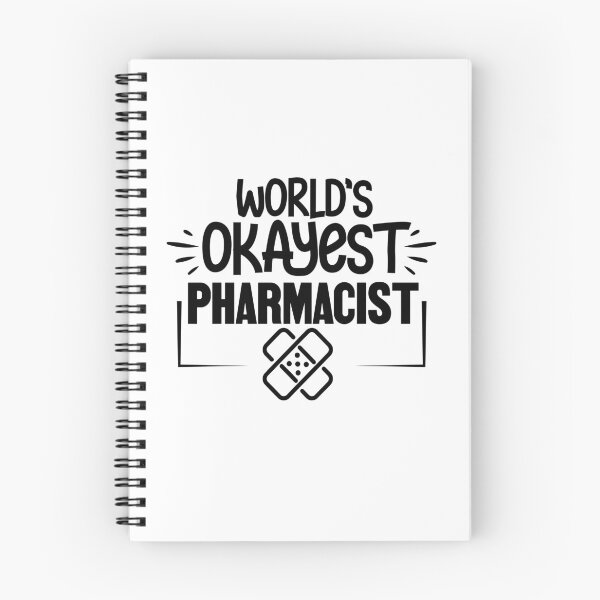 Item preview, World’s Okayest Pharmacist, Pharmacy Tech Gift, Medical Student, Pharmacy Graduation, Healthcare Worker designed and sold by behindthefacts.