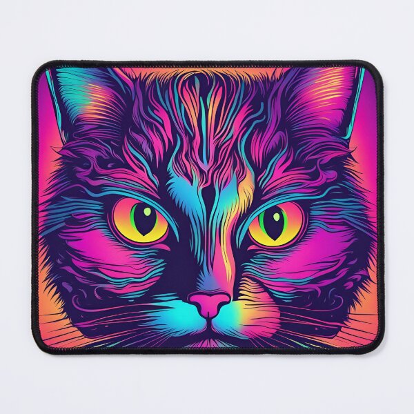 Item preview, Psychedelic Cat designed and sold by PC-artist.