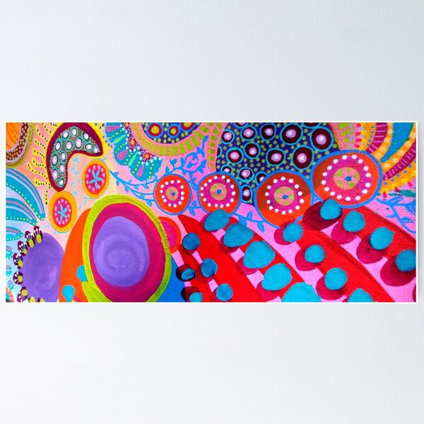 Colourful Abstract Poster