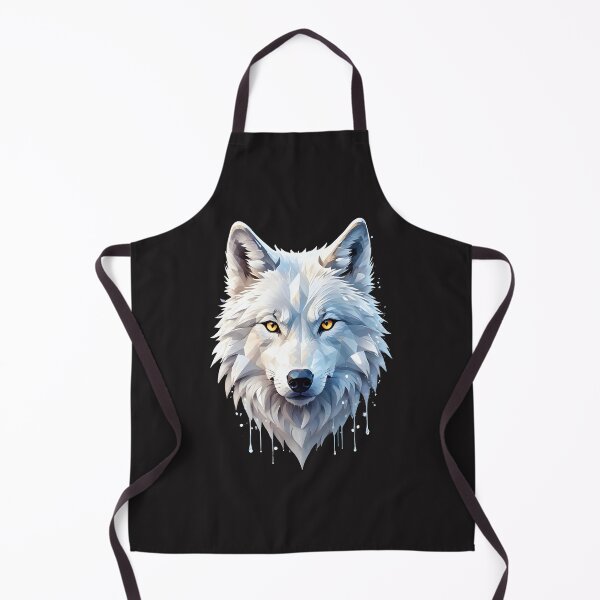 Artikelvorschau, „Arktische Majestät: Schneewolf-Illustration“ entworfen und verkauft von ArtistKunal123.