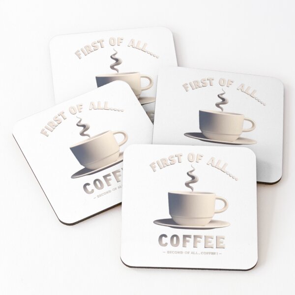 Item preview, First Of All COFFEE designed and sold by bkbh.