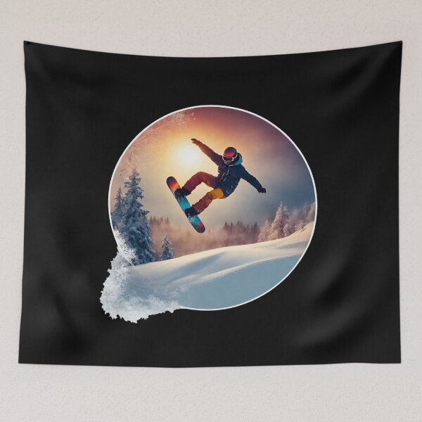 Item preview, Winter Sports Snowboard Passion Hobby Love and Lifestyle designed and sold by Aquillashop.