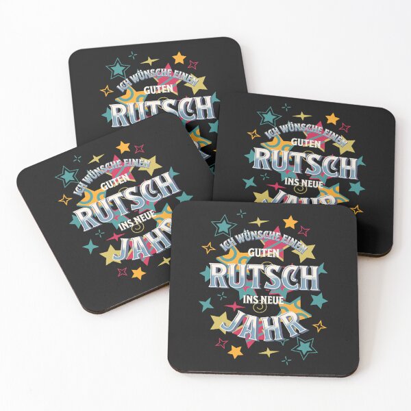 Artikelvorschau, Ich wünsche einen guten Rutsch ins neue Jahr. Design mit Spruch - Glückwünsche entworfen und verkauft von Pflugart.