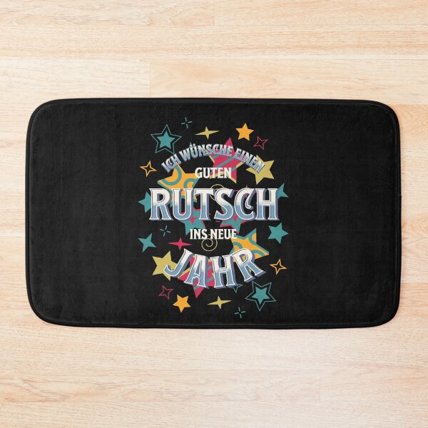 Artikelvorschau, Ich wünsche einen guten Rutsch ins neue Jahr. Design mit Spruch - Glückwünsche entworfen und verkauft von Pflugart.