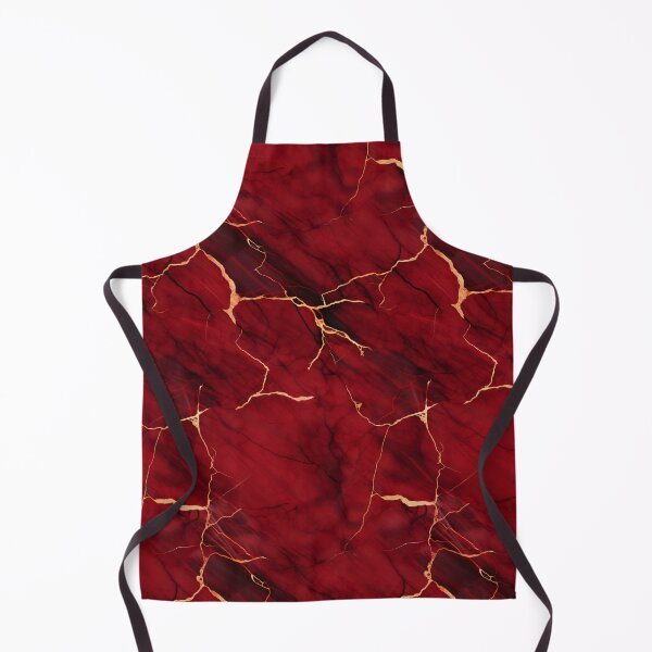Item preview, Red and Gold Seamless Repeating Marble Tile Pattern designed and sold by PeteRascal.