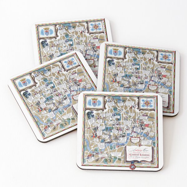 Item preview, Literary London 1950 designed and sold by colourfind.