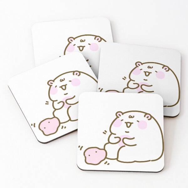 Item preview, Cute pink baby bear’s big applaud on fluffy’s dancing designed and sold by COCOGOGOHOHO.
