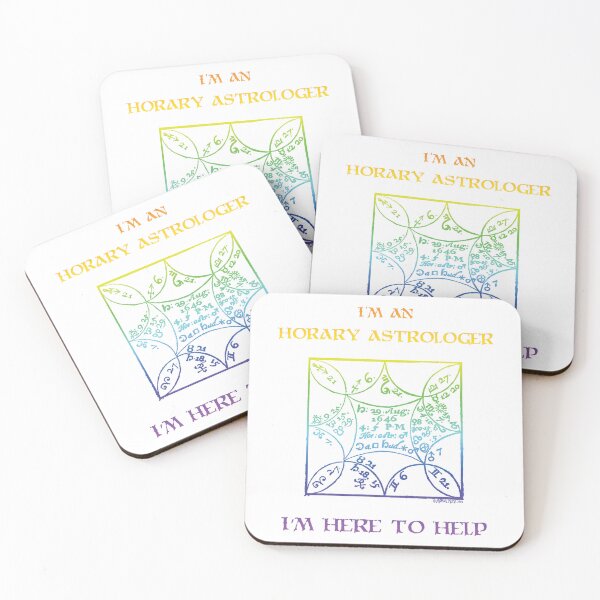 Item preview, I'm an horary astrologer.  I'm here to help. rainbow gradient designed and sold by mariahmcmo.