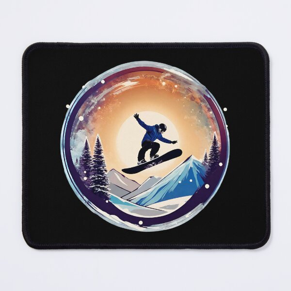 Item preview, Winter Sports Snowboard Passion Hobby Love and Lifestyle designed and sold by Aquillashop.