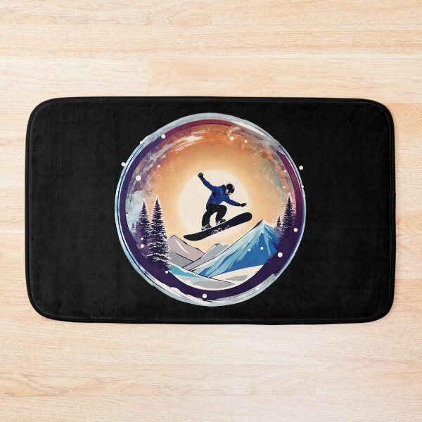 Item preview, Winter Sports Snowboard Passion Hobby Love and Lifestyle designed and sold by Aquillashop.