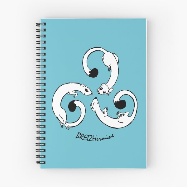 Item preview, Breton design BREIZHermine: ermines in the shape of a triskell designed and sold by Artabbydesign.