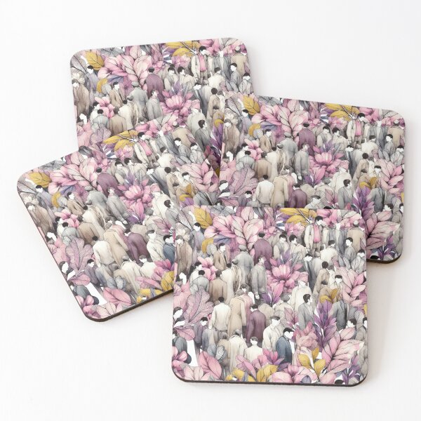 Item preview, Lila Flower Population designed and sold by tipitoes.
