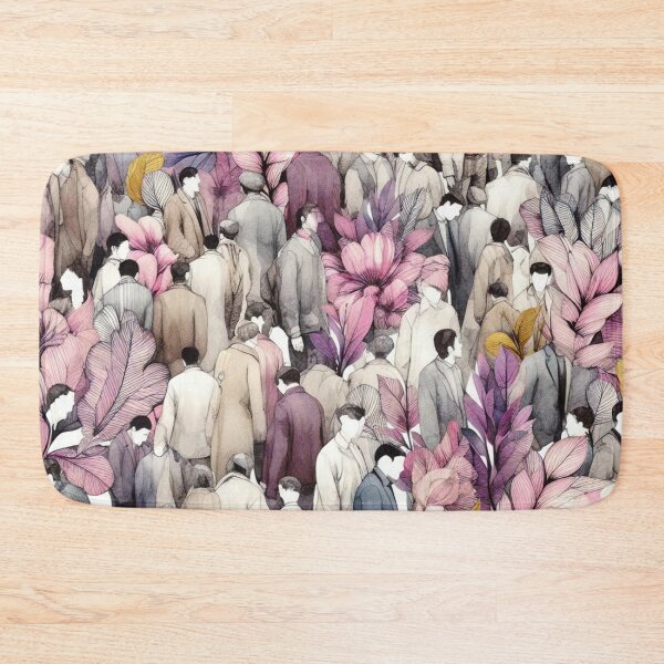 Item preview, Lila Flower Population designed and sold by tipitoes.