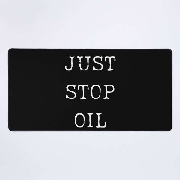 Item preview, Just Stop Oil Earth's Whisper designed and sold by ChicTrendz.