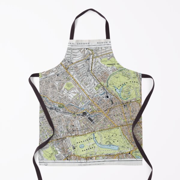 Item preview, Central London North West 1904 designed and sold by colourfind.