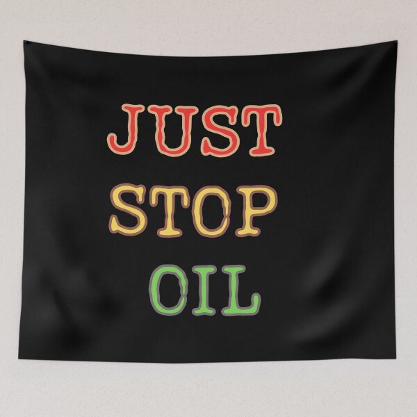 Item preview, Just Stop Oil EcoRevolt designed and sold by ChicTrendz.