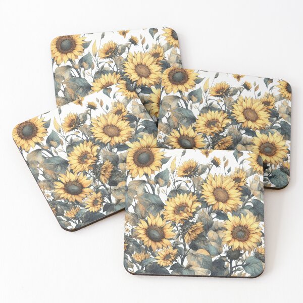 Item preview, Yellow Suflower Field designed and sold by tipitoes.