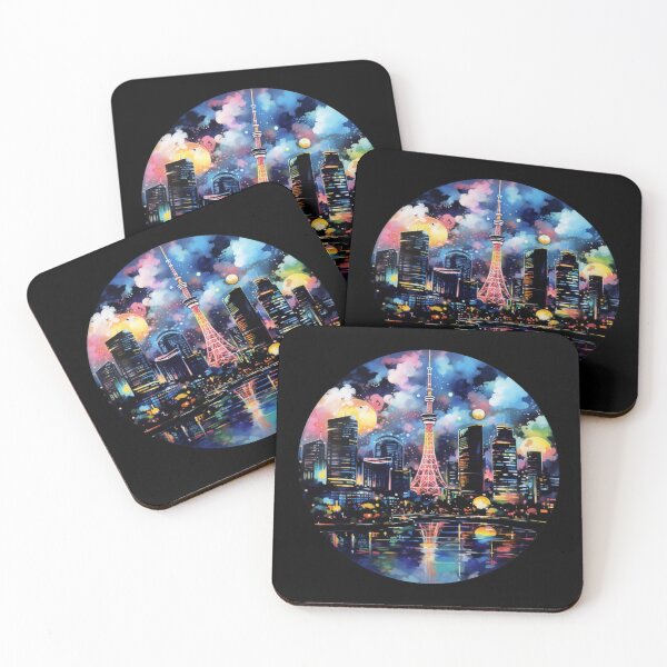 Item preview, Tokyo A Neon Wonderland. Funny Gifts For Tokyo Lovers 2/4 designed and sold by MatSatArt.
