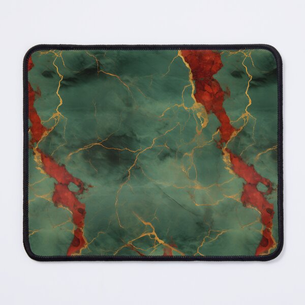 Item preview, Grey, Red and Gold Seamless Repeating Marble Pattern designed and sold by PeteRascal.