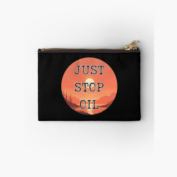 Item preview, Just Stop Oil Earth's Breath Advocacy designed and sold by ChicTrendz.