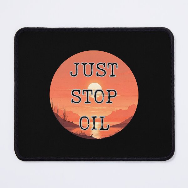 Item preview, Just Stop Oil Earth's Breath Advocacy designed and sold by ChicTrendz.