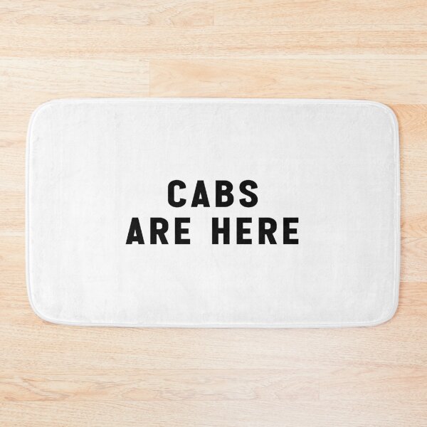 Item preview, Cabs are Here Funny Stickers Meme designed and sold by Jesticker.