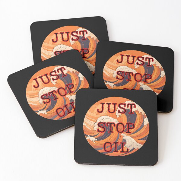 Item preview, Just Stop Oil Save Our Oceans designed and sold by ChicTrendz.
