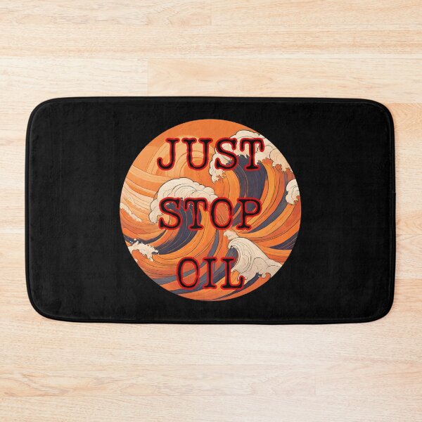 Item preview, Just Stop Oil Save Our Oceans designed and sold by ChicTrendz.
