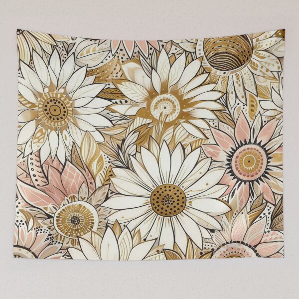 Item preview, Abstract Sunflowers designed and sold by tipitoes.