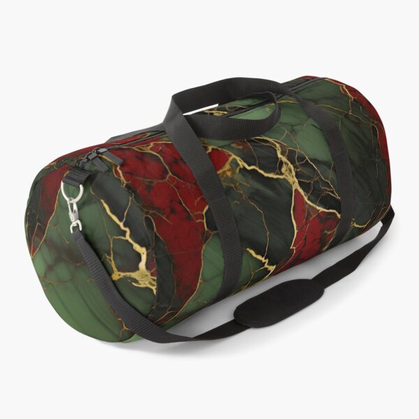 Item preview, Green, Red and Gold Seamless Repeating Marble Pattern designed and sold by PeteRascal.