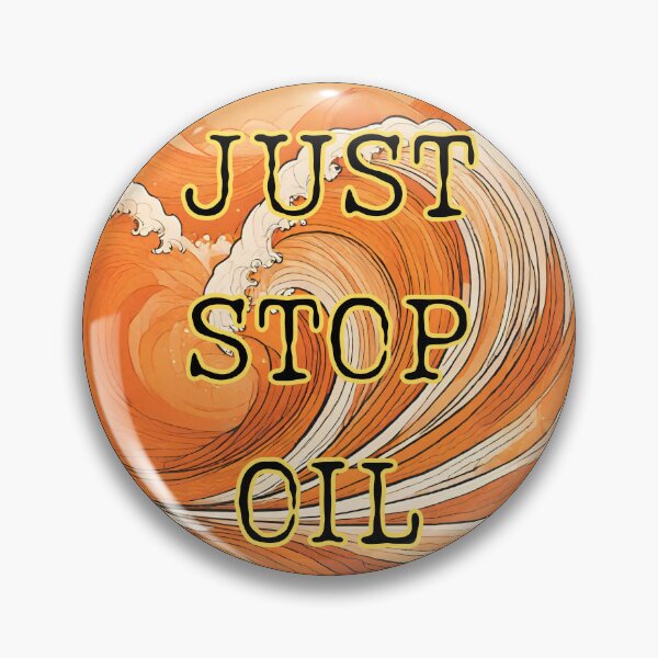 Item preview, Just Stop Oil Now Eco Activism designed and sold by ChicTrendz.