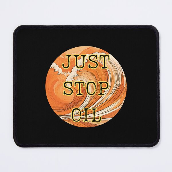 Item preview, Just Stop Oil Now Eco Activism designed and sold by ChicTrendz.