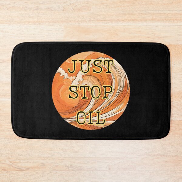 Item preview, Just Stop Oil Now Eco Activism designed and sold by ChicTrendz.