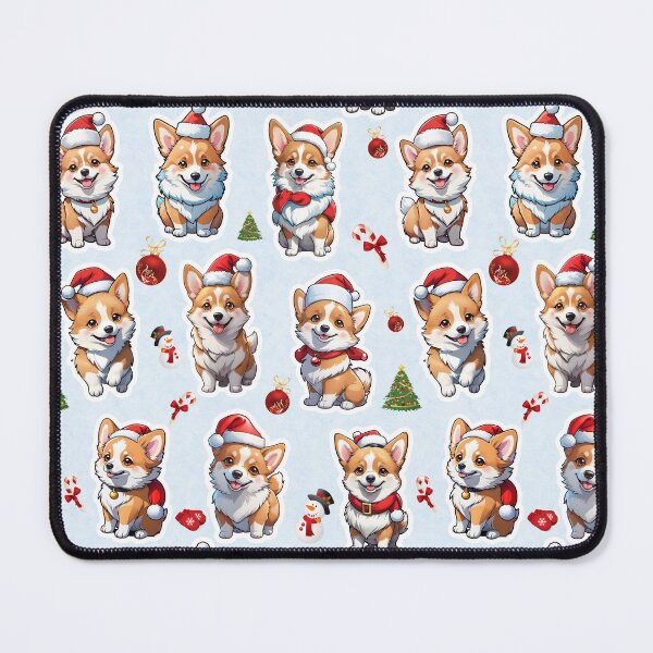 Item preview, Santa's Christmas Corgi designed and sold by Music-matter.