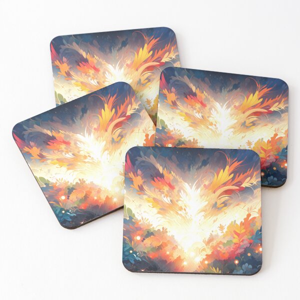 Item preview, An abstract painting filled with vibrant colors, swirls, and bold brushstrokes, capturing the explosion of creative ideas designed and sold by Gabi.Media.