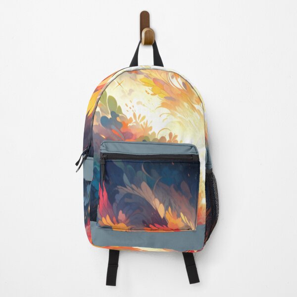 Item preview, An abstract painting filled with vibrant colors, swirls, and bold brushstrokes, capturing the explosion of creative ideas designed and sold by Gabi.Media.