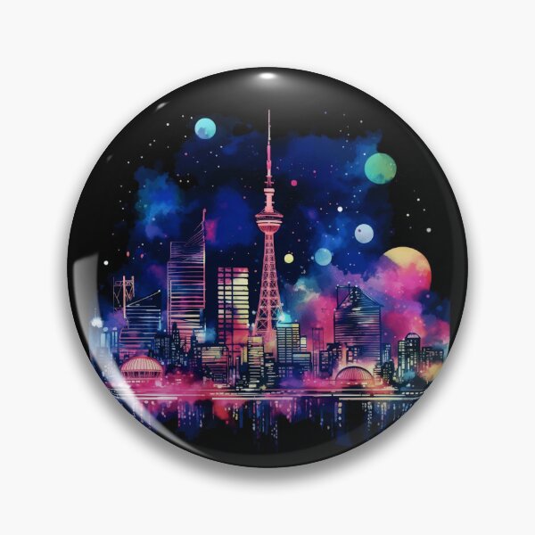 Item preview, Tokyo A Neon Wonderland. Funny Gifts For Tokyo Lovers 3/4 designed and sold by MatSatArt.