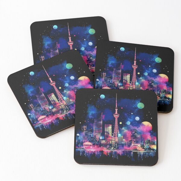 Item preview, Tokyo A Neon Wonderland. Funny Gifts For Tokyo Lovers 3/4 designed and sold by MatSatArt.