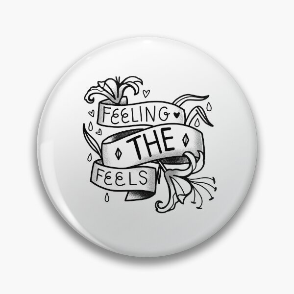 Item preview, Tattoo style feeling the feels designed and sold by jazzydevil.