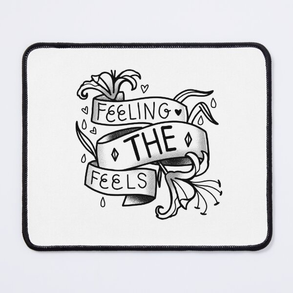 Item preview, Tattoo style feeling the feels designed and sold by jazzydevil.
