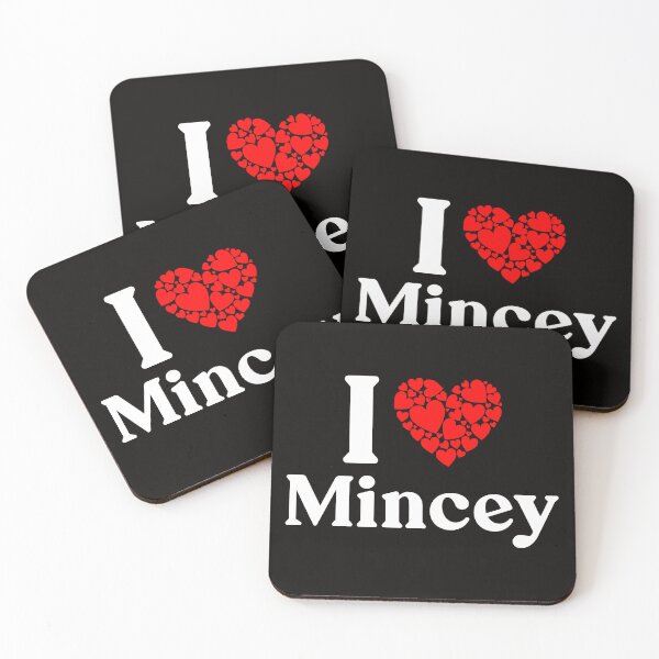 Item preview, Mincey Heart - I Love Mincey designed and sold by MiraclePitts.