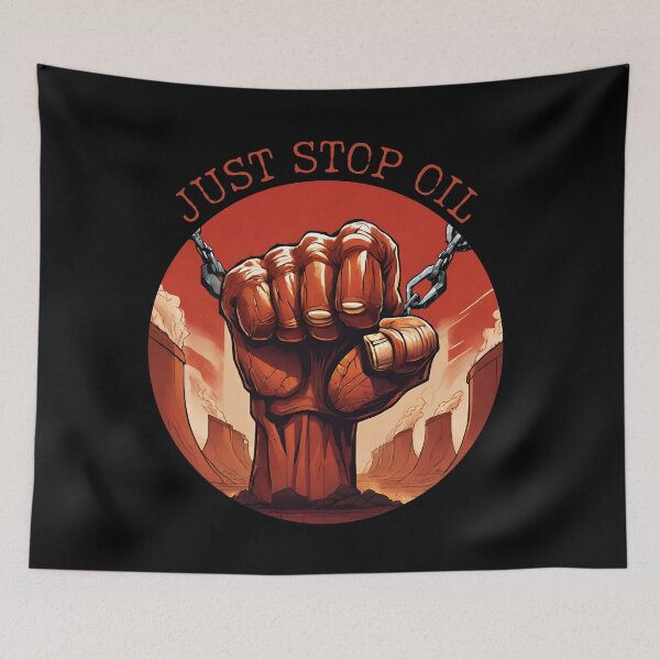 Item preview, Just Stop Oil Break Free designed and sold by ChicTrendz.