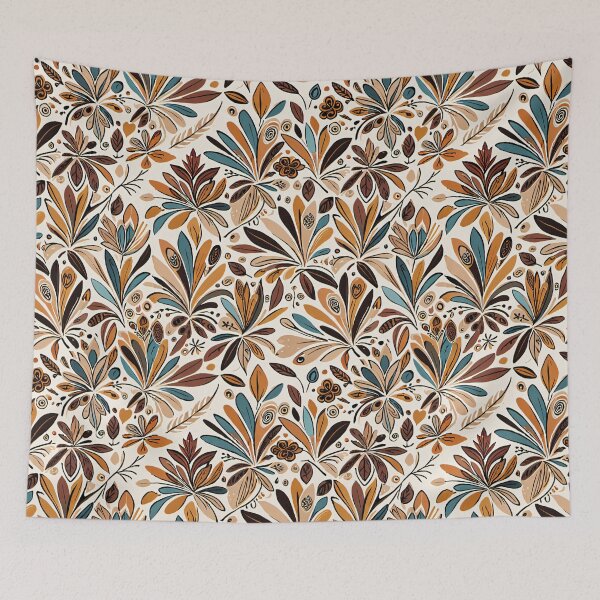 Item preview, Autumn Abstract  Folk Boho seamless Pattern designed and sold by wolfer21.